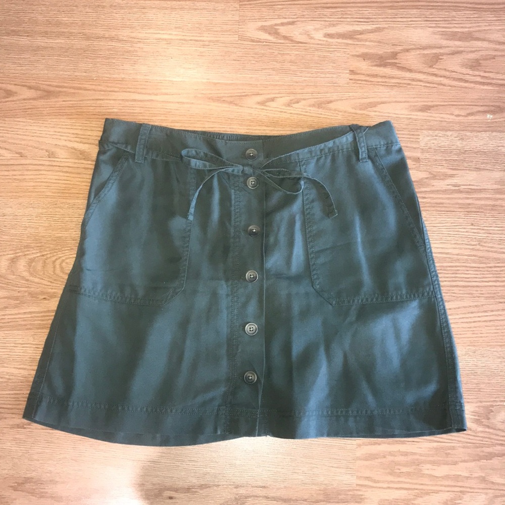 Gap Hunter Green Mini Skirt